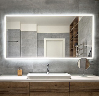 Зеркало Glassiko Zorro 70х100 103 подсветка, сенсорное выкл на касание