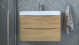 Тумба подвесная Velvex Clay 80.2Y (дуб верона) (рак.217493)