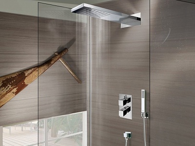 Bossini MANHATTAN-2 душе.панель 500*200*24 мм, 2 режим,хром I00570.030в