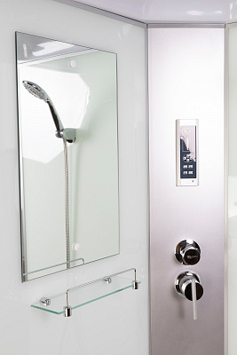 Душевая кабина угловая асимметричная Niagara NG-33184-14RP 110х80