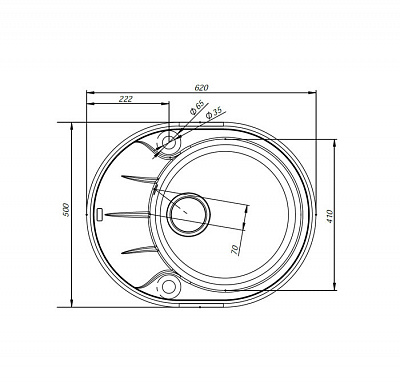 Мойка IDDIS granucryl сафари Kitchen G K09S621i87