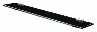 Полка стеклянная Акватон 100 чёрный глянец 1A121903TU950