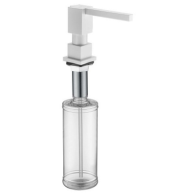 Дозатор латунь белый 300мл Gappo G404-8