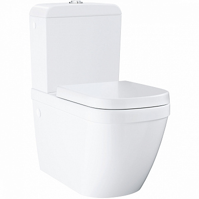 Унитаз напольный GROHE Euro Ceramic 39462000, без стульчака, витринный образец