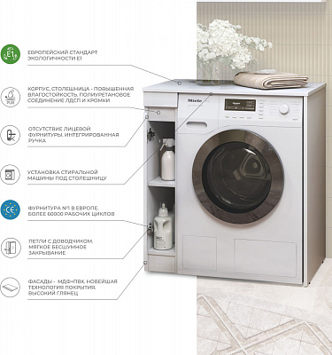 Тумба Vigo Urban 200-1-0 под раковину над стиральной машиной tn.URB.20.1D