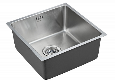 Мойка для кухни нержавеющая  Paulmark Lassan PM904444-BS