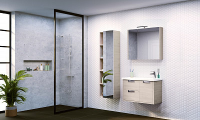 Тумба под раковину Roca Etna 80 дуб верона 857301445