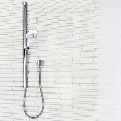 Hansgrohe Pura Vida 150 3jet душевой набор 0,9 м хром/белый 27853400