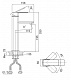 Смеситель для раковины высокий D&K DA1332001