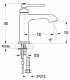 Смеситель для раковины CEZARES LIBERTY-F-LS-01-W0 LIBERTY-F-LS-01-W0