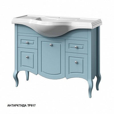 Тумба 105 три двери, два ящика Caprigo VERONA 33519-TP817