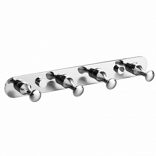 Планка с крючками четверная Milardo 002SM40M41