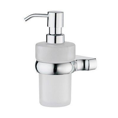 Дозатор для жидкого мыла стеклянный 200мл WasserKRAFT Berkel K-6899 хром