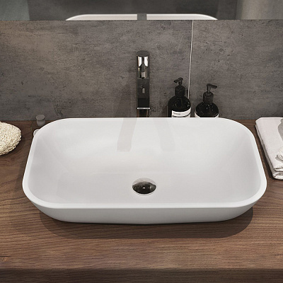 Накладная раковина Sanita Luxe Infinity 60, INFSLWB01