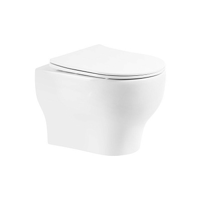 Унитаз подвесной безободковый с креплением Belbagno LUCIE BB063CHR
