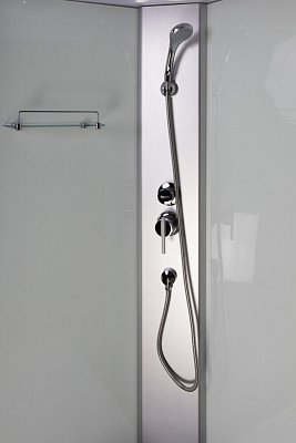 Душевая кабина угловая 90х90 четверть круга, низкий поддон, Niagara Eco E90/13/MT