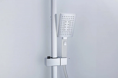 Душевая система с тропическим душем Gappo Jacob G07 G2407-30, белый