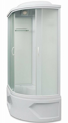 Душевая кабина угловая 120х80 левая, высокий поддон, MIRWELL™ MR3512TPL-C3-RUS