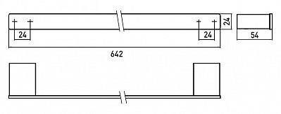 Полотенцедержатель Emco Loft 056000160