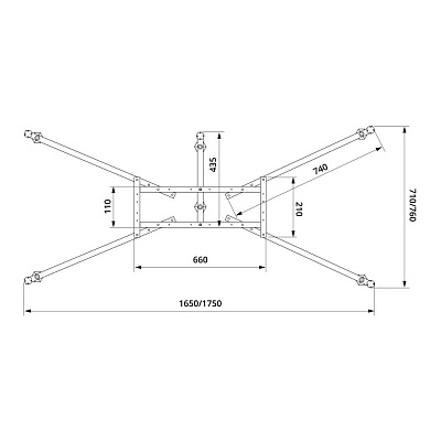 Каркас для ванн 170x75/180x80 Vitra 59999991002