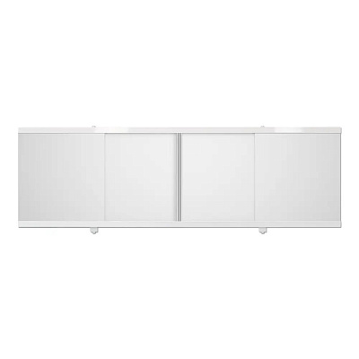 Экран под ванну КУПЕ 1,69 белый глянец) МетаКам ЭЭS_000651