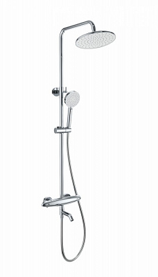 Душевая система с термостатом Wonzon & Woghand CAPSULE, Хром WW-B3031-A1-CR