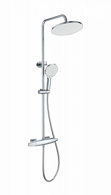 Душевая система с термостатом Wonzon & Woghand NEO, Хром WW-B3035-A1-CR