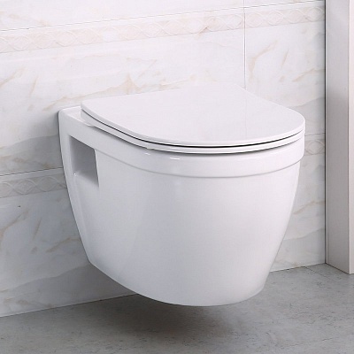Унитаз подвесной безободковый с креплением Belbagno LOTO  BB070CHR