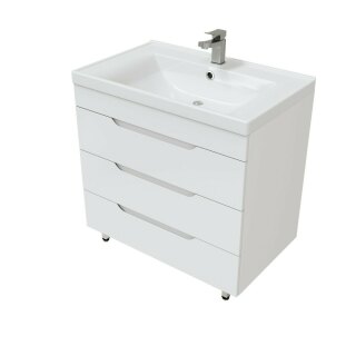 Тумба напольная MIRSANT Soho Quadro 70 (раковина Deep-70) (рак.264512 в комплект не входит)