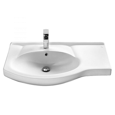 Раковина AQUA-TON Коралл 83 1WH110228 с правым крылом