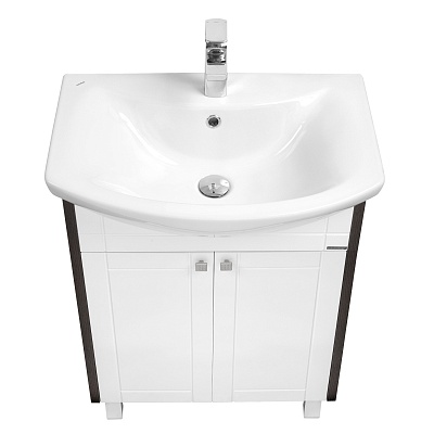 Тумба без раковины Акватон Альпина 65 венге 1A133401AL500