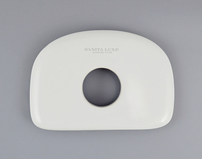 Бачок для унитаза Sanita Luxe Classic (без арматуры, с крышкой) CSCSLFT01 (м/о расстояние 16см, нижний подвод)