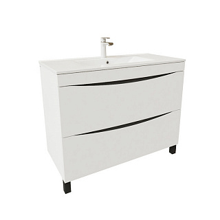 Тумба с раковиной IDDIS Cloud 100 см CLO10WFi95K