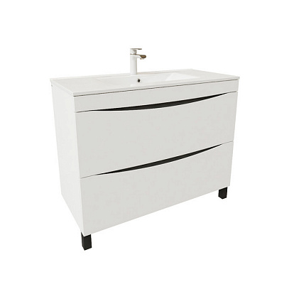 Тумба с раковиной IDDIS Cloud 100 см CLO10WFi95K