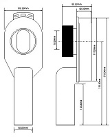 Трап для писуара HCUS50 50мм