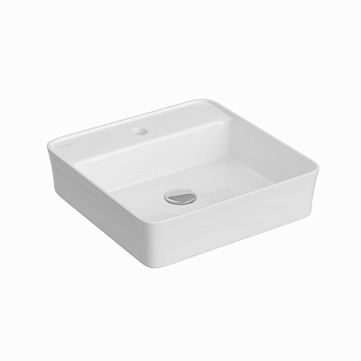 Раковина Berges Ego SL накладная 45x45 см с отверстием под смеситель 182014