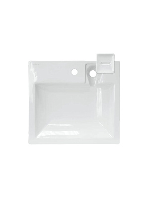 Раковина над стиральной машиной 60см Sanita Luxe Space 55 SPC55SLWB01