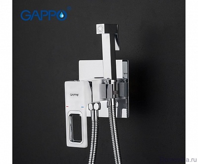 Смеситель с гигиеническим душем Gappo G7217-8