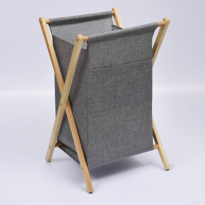 Раскладная корзина для белья WasserKRAFT Nau WB-772-L