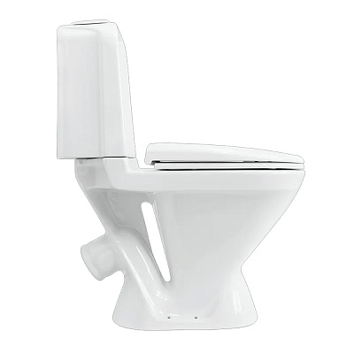 Унитаз-компакт Sanita Luxe Classic DM (дюропласт, микролифт) CSCSLCC01040611