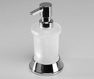 Дозатор для жидкого мыла 170мл WasserKRAFT Donau K-2499 хром