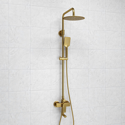 Душевой комплект со смесителем WasserKRAFT A155.259.201.BG