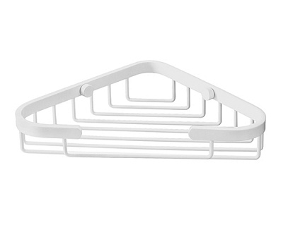Полка металлическая угловая WasserKRAFT K-733WHITE