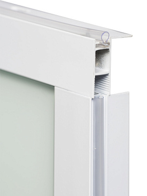 Душевая кабина угловая 120х80 левая, высокий поддон, MIRWELL™ MR3512TPL-C3-RUS