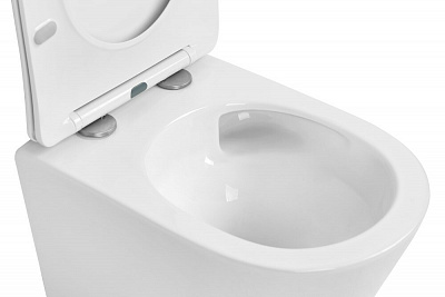 Унитаз подвесной торнадо AVVA c крышкой Boheme 973-SET-W