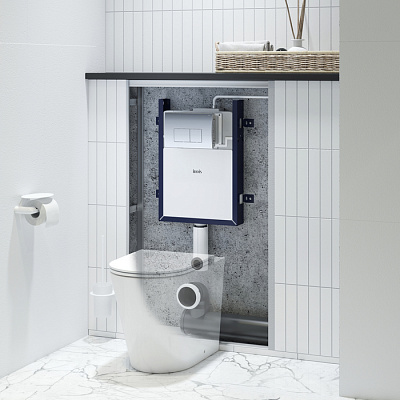 Бачок скрытого монтажа и клавиша смыва, Optima Home, IDDIS, OPH0GCCi32K