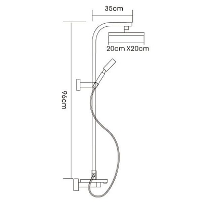 Душевая система Ledeme L2401