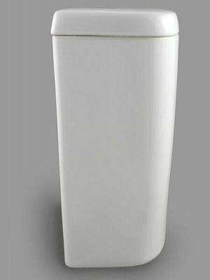 Бачок для унитаза без крышки и арматуры Sanita Формат WT Format N WHT G S1 (м/о расстояние 15,5см, нижний подвод)