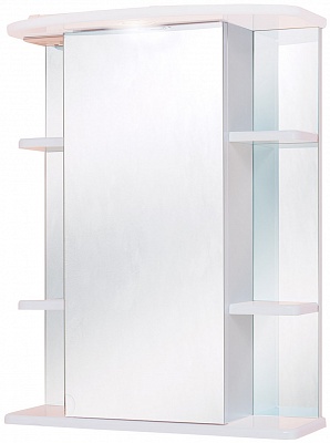 Шкаф-зеркало Оника Глолия 55 см левое 205504