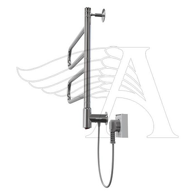 Полотенцесушитель электрический AR ФЛЮГЕР 2п 45-50, 40вт (КНопка)